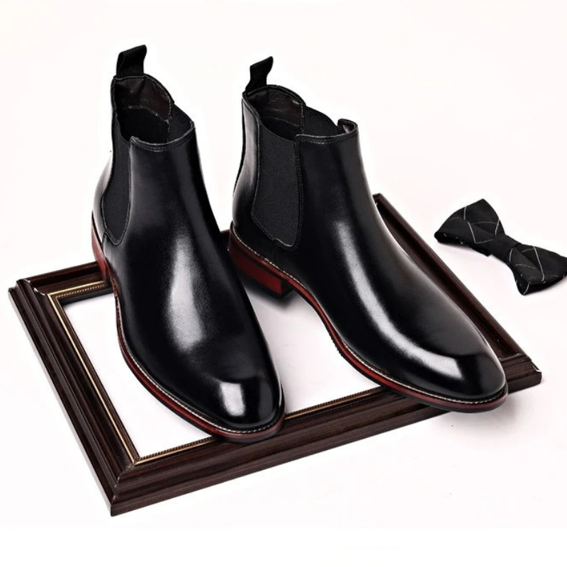 Giovanni Lorenzo Leren Chelsea Boots