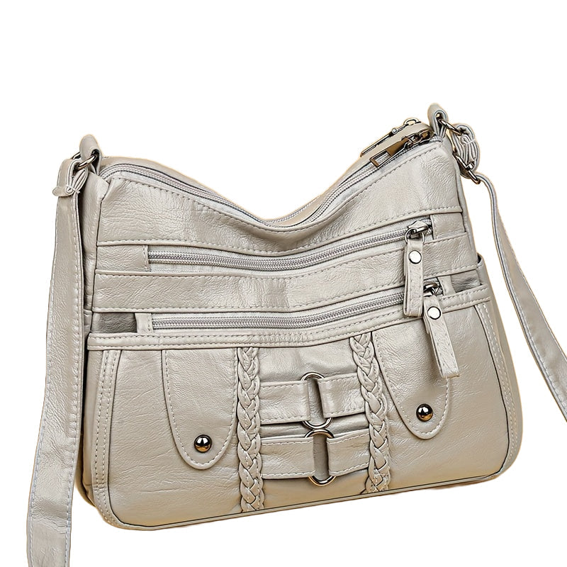 Grace's Crossbody met Klinknagels | Anti-Diefstal Schoudertas