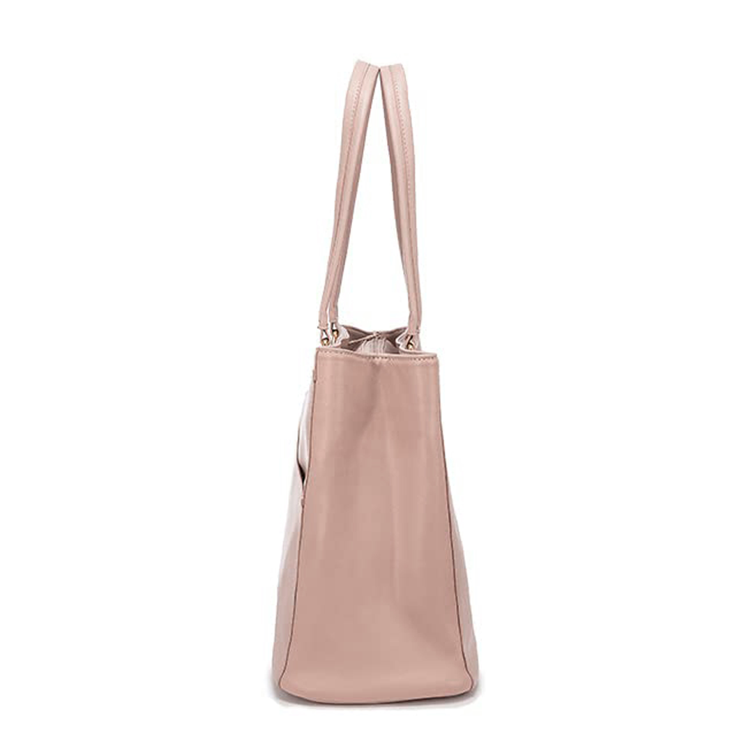 LILA | ELEGANTE LEREN TOTE BAG