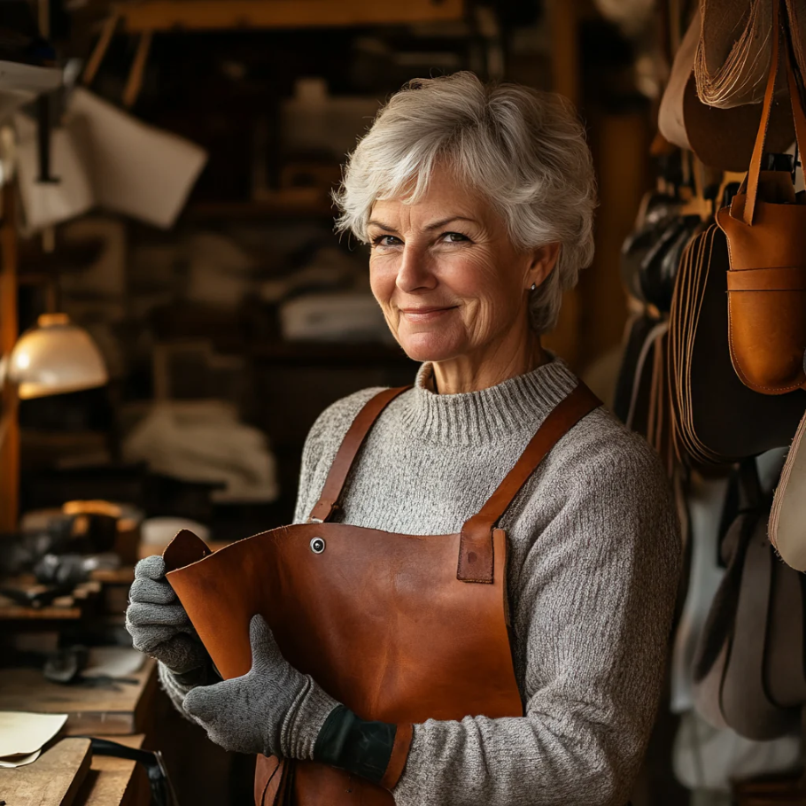 Elegante Leren Tote - Klassiek en Functioneel