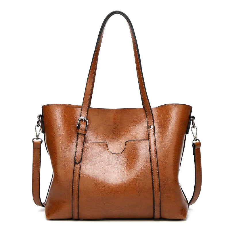 KELLEY | LUXE LEREN HANDTAS