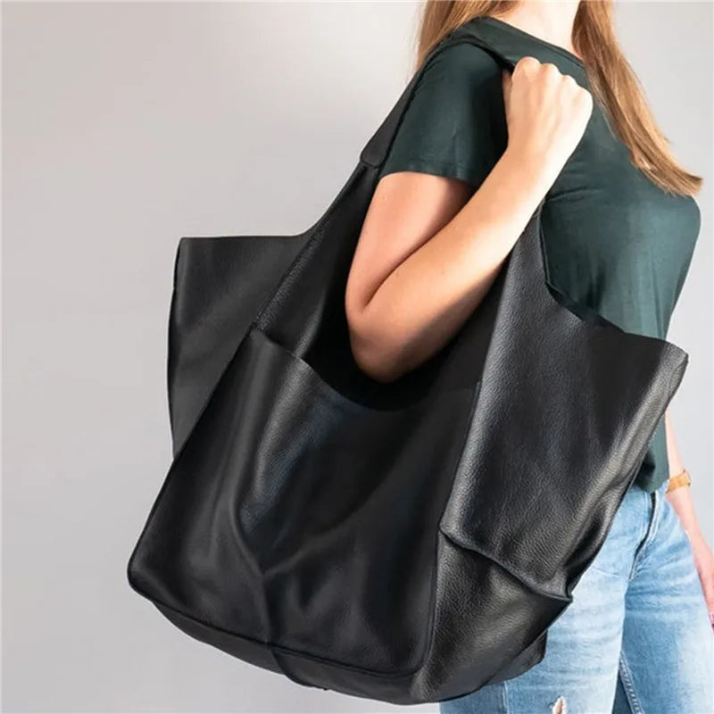 Laura's Tijdloze Aantrekkingskracht | Vintage Leren Tas