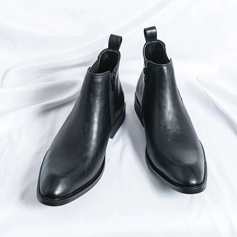 Daniel | Chelsea Leren Boots