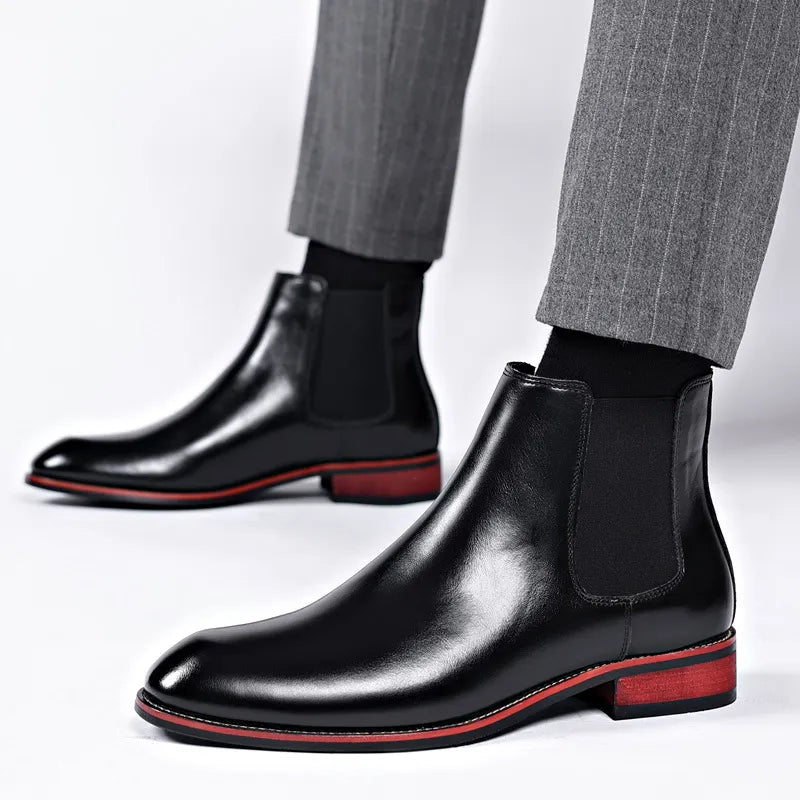 Giovanni Lorenzo Leren Chelsea Boots