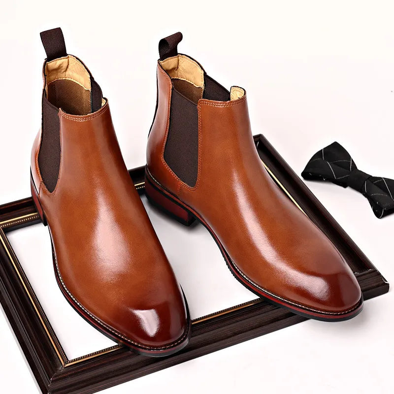 Giovanni Lorenzo Leren Chelsea Boots