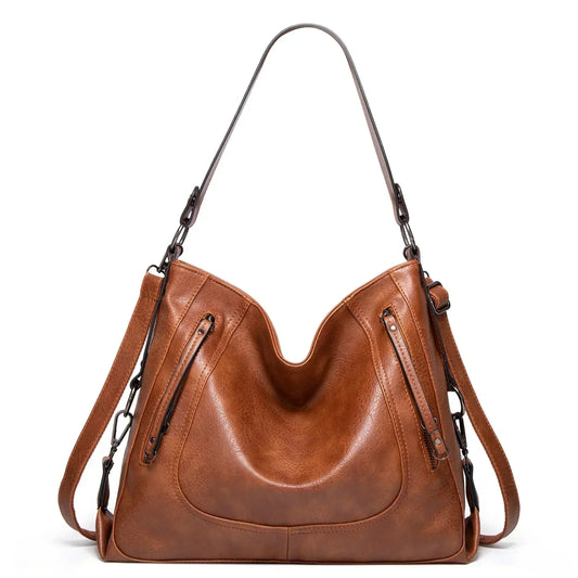 Priscilla's Vintage Charme | Leren Tas