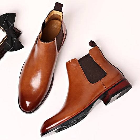 Giovanni Lorenzo Leren Chelsea Boots