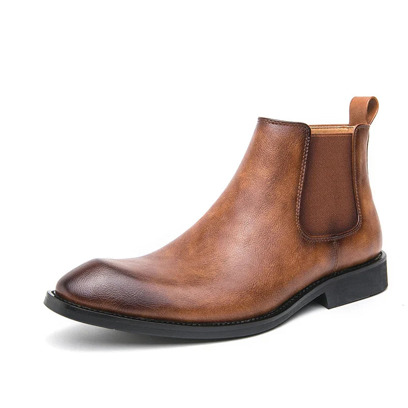 Daniel | Chelsea Leren Boots