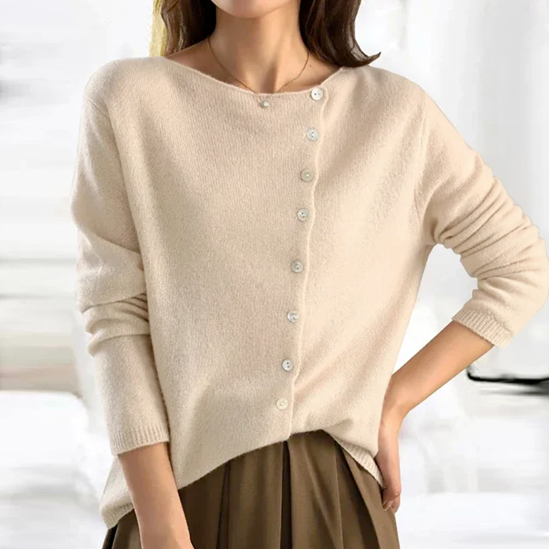 Alfonsa | Elegante cardigan van wol