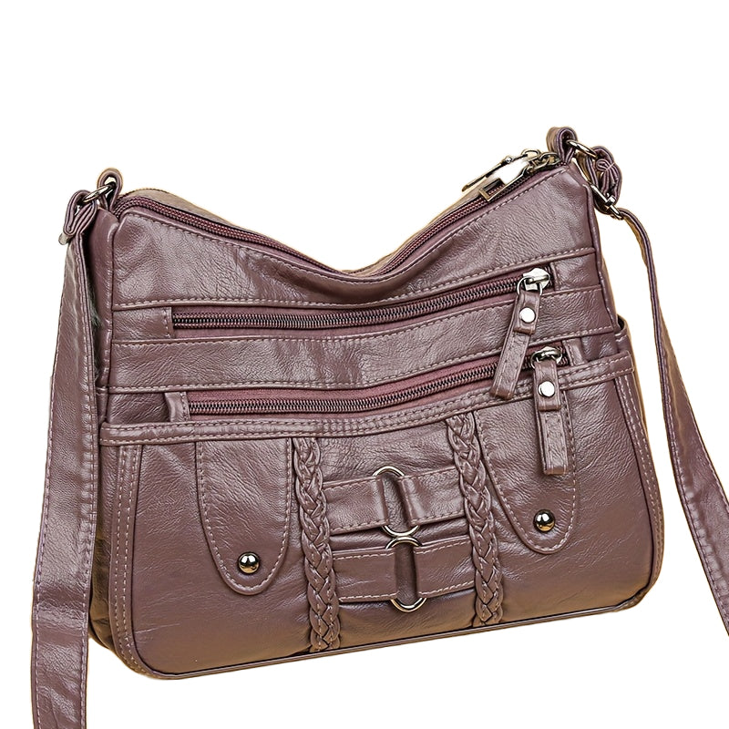 Grace's Crossbody met Klinknagels | Anti-Diefstal Schoudertas